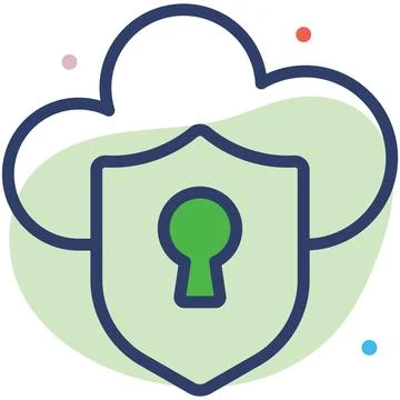 Security Icon. User interface Vector Illustration, As a Simple Vector Sign .. Stock Illustration