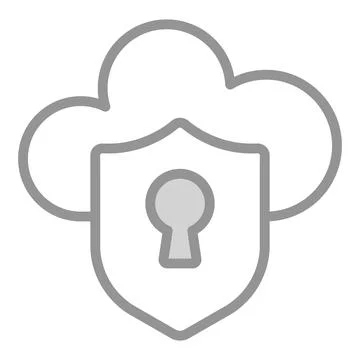 Security Icon. User interface Vector Illustration, As a Simple Vector Sign .. Stock Illustration