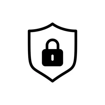Security icon vector illustration. protection sign and symbol. privacy. vpn Stock Illustration