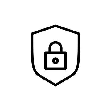Security icon vector illustration. protection sign and symbol. privacy. vpn Stock Illustration