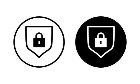 Security icon vector illustration. protection sign and symbol. privacy. vpn Stock Illustration