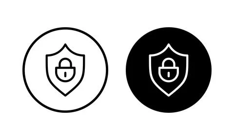 Security icon vector illustration. protection sign and symbol. privacy. vpn Stock Illustration
