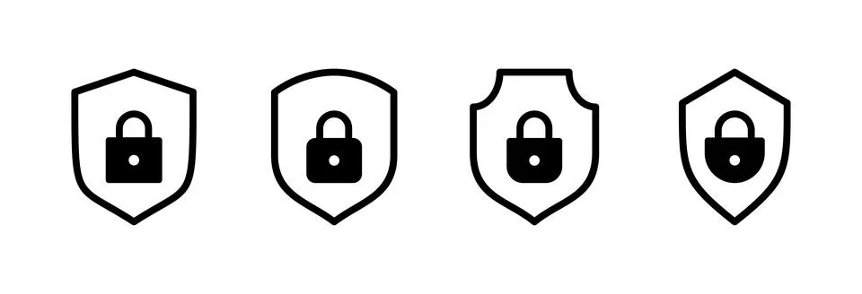 Security icon vector illustration. protection sign and symbol. privacy. vpn Stock Illustration