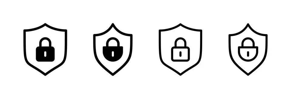 Security icon vector illustration. protection sign and symbol. privacy. vpn Stock Illustration