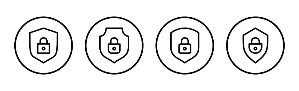 Security icon vector illustration. protection sign and symbol. privacy. vpn Stock Illustration