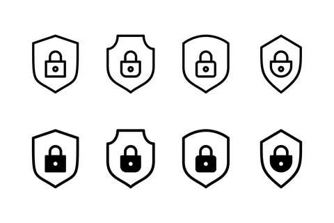 Security icon vector illustration. protection sign and symbol. privacy. vpn Stock Illustration