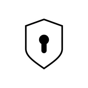 Security icon vector. protection sign and symbol. privacy. vpn Stock Illustration