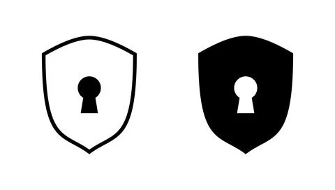 Security icon vector. protection sign and symbol. privacy. vpn Stock Illustration