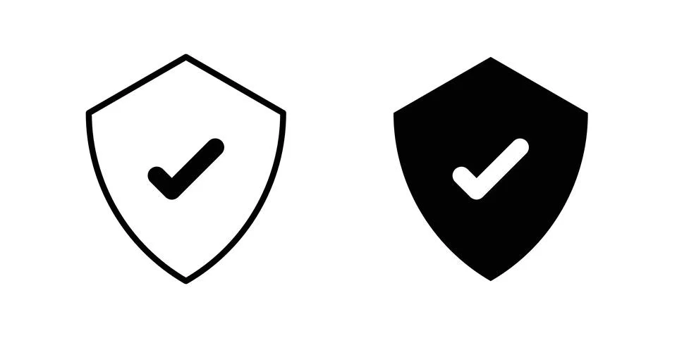 Security icon vector symbol graphics Stock Illustration