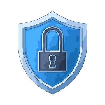 Security illustration Stockillustratie