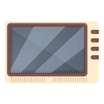 Security intercom icon cartoon . Video door Stock Illustration