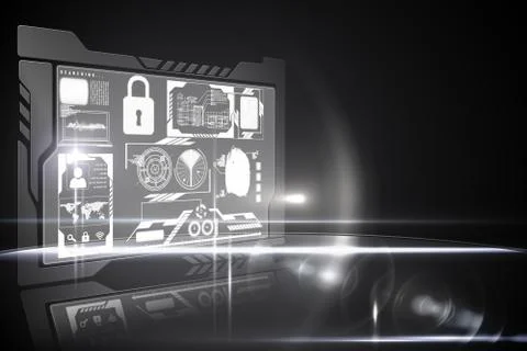 Security interface イラスト素材