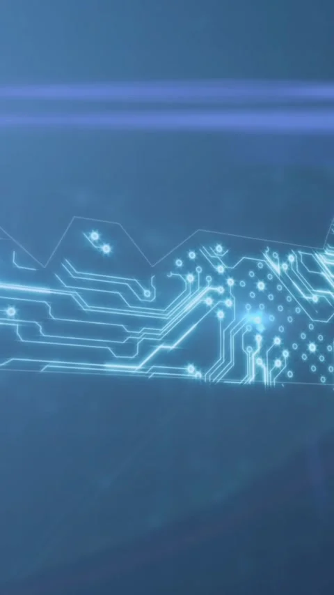 Security key icon against cyber security data processing Stock Footage 343713908