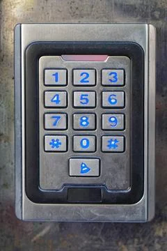 Security keypad Security keypad for pin code entrance Copyright: xZoonar.c... 스톡 사진
