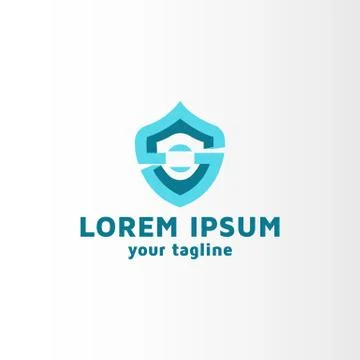 Security &amp; Letter S logo design ideas Stock Illustration