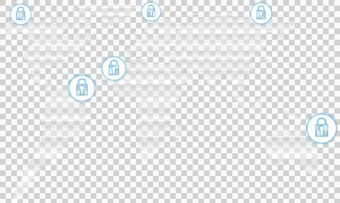 Security lock against world map Stock Illustration