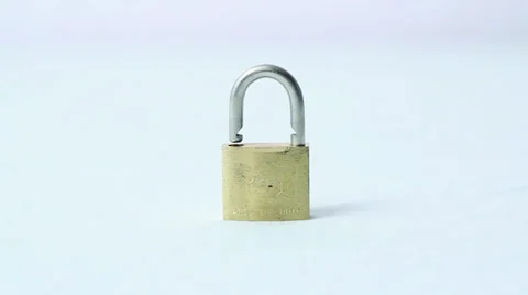 SECURITY LOCK Stock Footage 33120173