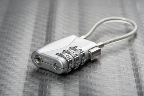 Security lock with TSA Stock Photos