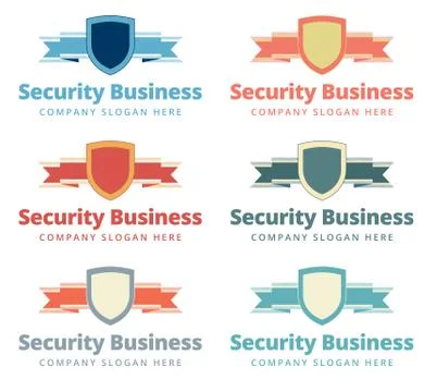 Security Logo Illustrazione stock