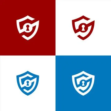Security Logo, S Shield Logo vector Stock Illustration