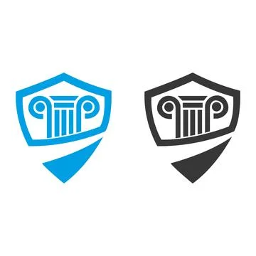 Security logo technology for your company, shield logo for security data Stock Illustration