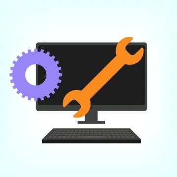 Security Maintenance Icon イラスト素材