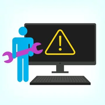 Security Maintenance Icon イラスト素材