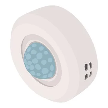 Security motion sensor icon, isometric style Stock Illustration