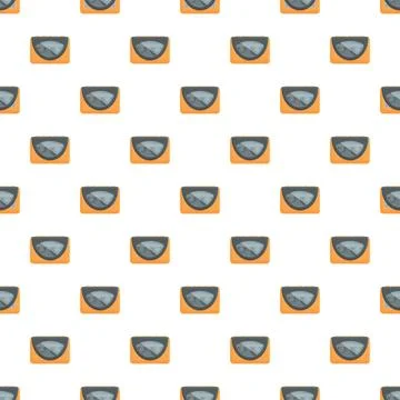Security motion sensor pattern detecting movement and alert Stock Illustration