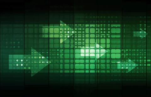 Security network Stock Illustration