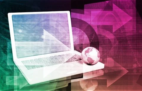 Security network Illustrazione stock