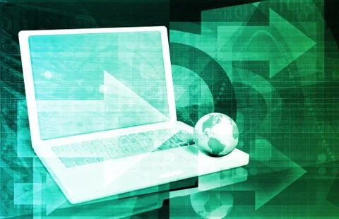 Security network Stock Illustration