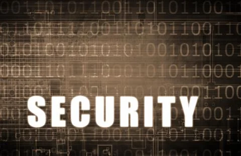 Security Network Illustrazione stock