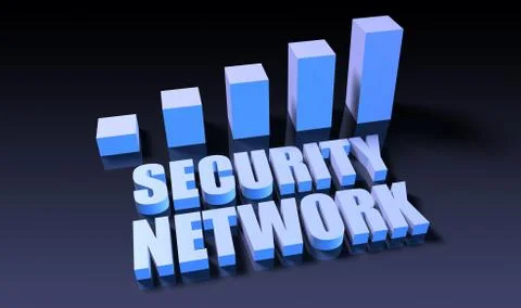 Security network Stock Illustration