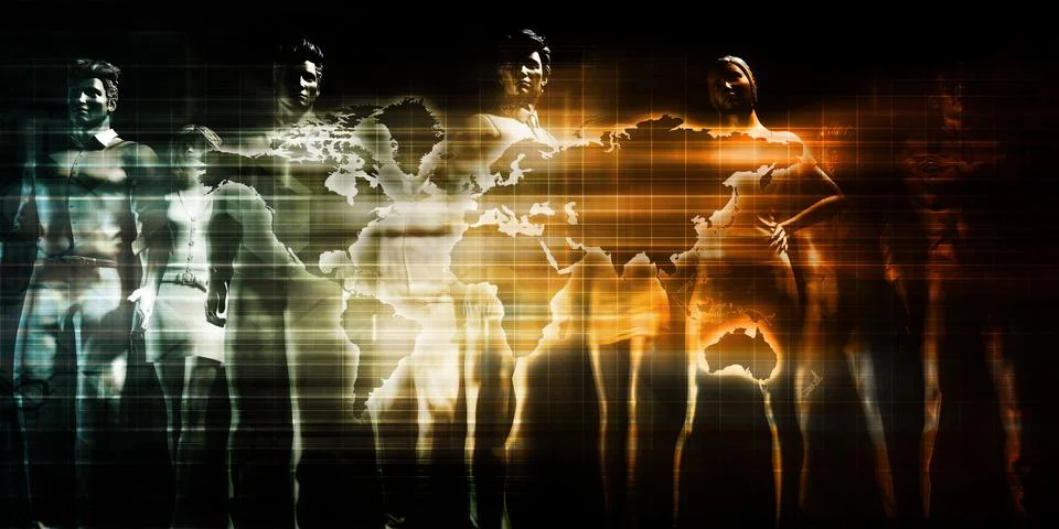 Security Network Stock Illustration