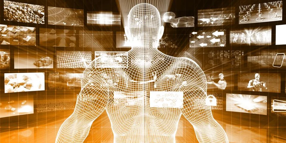 Security Network Stock Illustration