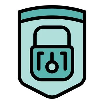 Security online icon vector flat Stock Illustration