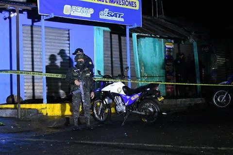 Security operation after armed attack in Guatemala, Guatemala City - 27 Jul 2026 Stock Photos