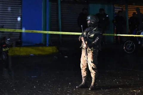 Security operation after armed attack in Guatemala, Guatemala City - 27 Jul 2026 Stock Photos