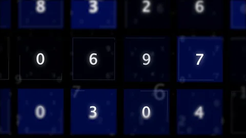 Security padlock numbers combination. Stock Footage 116649550