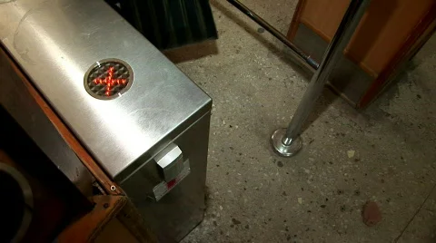 Security Passage sequence of shots 스톡 동영상 313582