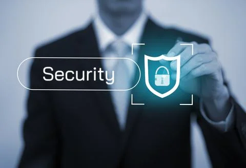 Security password login online concept  Hands typing and entering username an Stock Photos