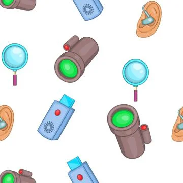 Security pattern, cartoon style イラスト素材