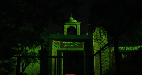 Security Police at Central Jail Stock Footage 326302433