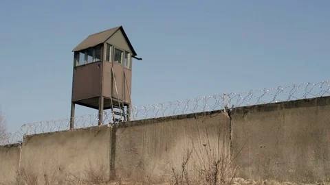 Security post Stock Footage 74311977