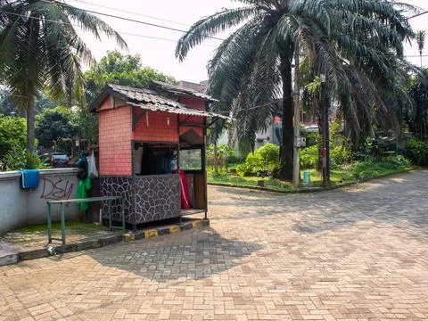 Security post Foto stock