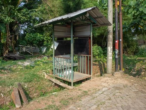 Security post Foto stock