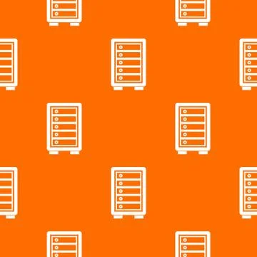 Security safe pattern seamless Illustrazione stock