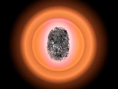 Security Scan Illustrazione stock