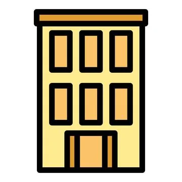 Security school building icon vector flat イラスト素材